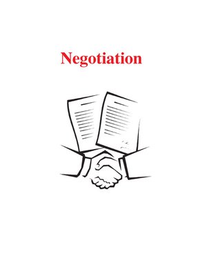 cover image of Negotiation